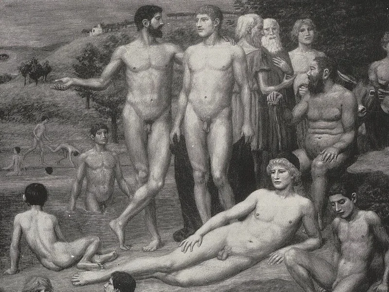 1851-Artur Volkmann - Tiberbad, 1909